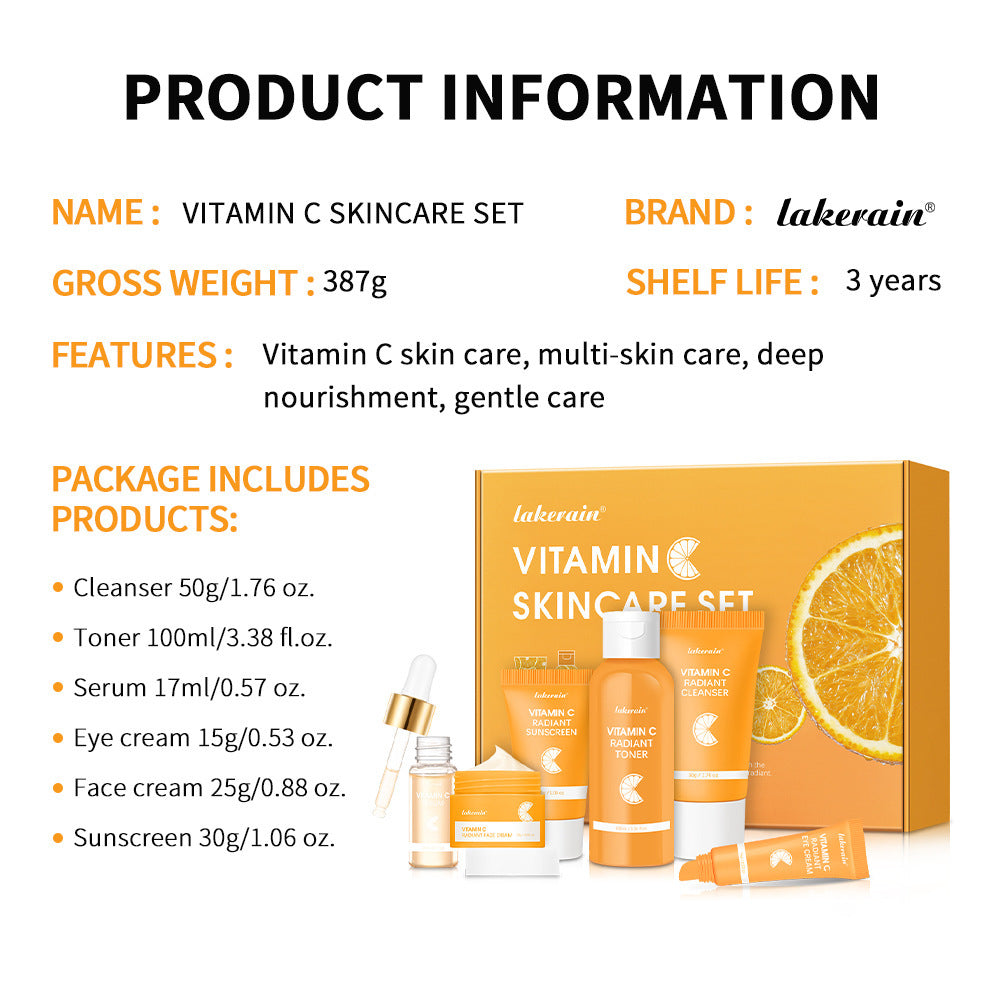 Vitamin C Skin Care Set Facial
