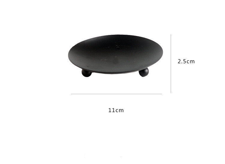 LED Candle Base with Iron Plate – For Flameless & Wax Candles
