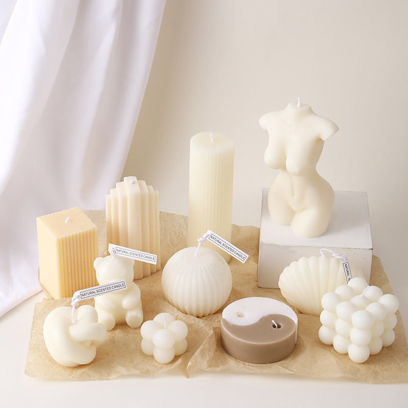 Geometric Aromatherapy Candles